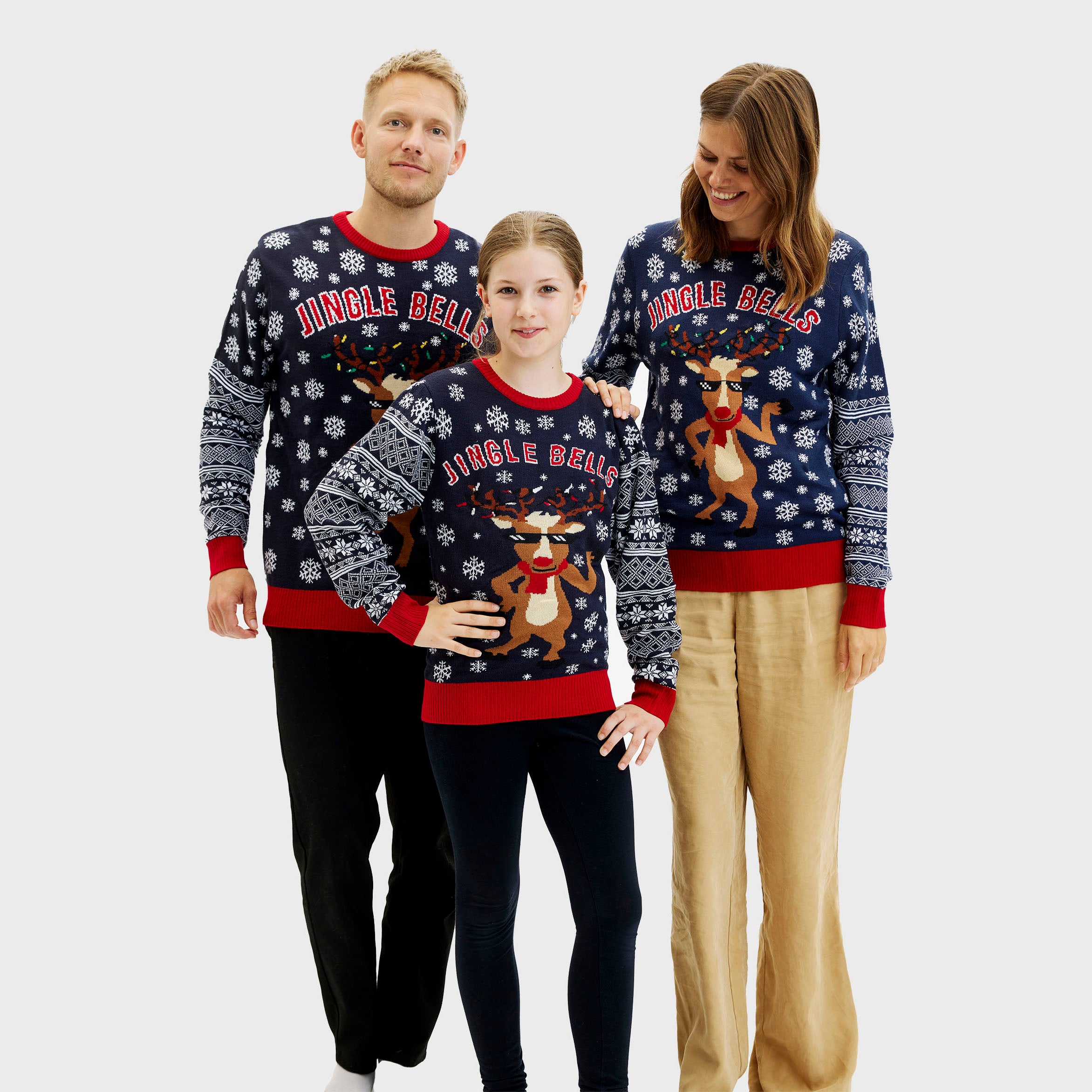 Jingle Bells Kersttrui - Heren